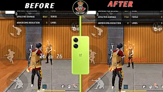 AIM STUCK PROBLEM SOLVE ANDROID ONE PLUS NORD CE 3 LITE FREE FIRE SOLUTION || GARENA FREE FIRE