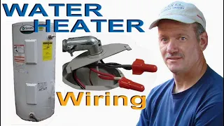 Wire a Water Heater, How to Hook up the wire connections when replacing a water heater.