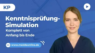 KP | Kenntnisprüfung-Simulation | Komplett von Anfang bis Ende (Online-Vorbereitungskurs)