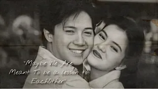 "Maybe We Are Meant To Be A Lesson To EachOther" (Rustom Padilla&Carmina Villaroel)