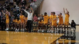 MIAA  Men's Basketball Tournament Adrian College hosts Hope College l 2/25/20