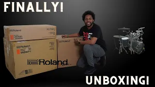 Unboxing the NEW Roland VAD507 V-Drum set!