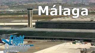 Microsoft Flight Simulator 2020 - Málaga (ahora si, con aeropuerto) - España