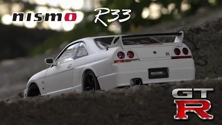 NISSAN SKYLINE GT-R R-TUNE (R33) AUTOart 1:18 "ТАЧКИ с Максимом Бочкарёвым".