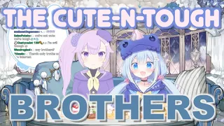 Ami Amami and her sister are The Cute-N-Tough Brothers!