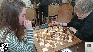 WFM Fatality (1932) vs WFM V. Gansvind (1825). Chess Fight Night. CFN. Blitz