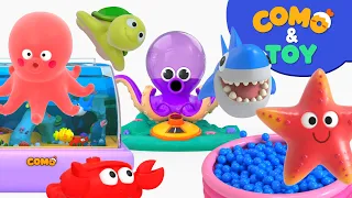 Como | Sea Animal Series 22min | Cartoon video for kids | Como Kids TV