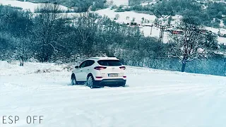 Hyundai Tucson 2017 vs. Audi A6 2016: Snow Off-Road Challenge | AWD vs. QUATRO