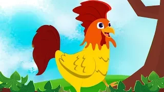 Murga Bole Kukdoo Koo | मुर्गा बोले कुकड़ू कू | Hindi Nursery Rhymes | Animal Sounds | Kids Rhymes