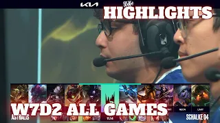 LEC W7D2 All Games Highlights | Week 7 Day 2 S11 LEC Summer 2021