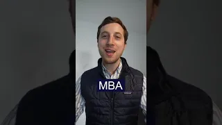 Should you do an MBA? #shorts