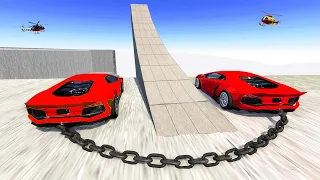 High Speed Jump Crashes #2 Satisfying Car Crash Game (BeamNG Drive Crashes)