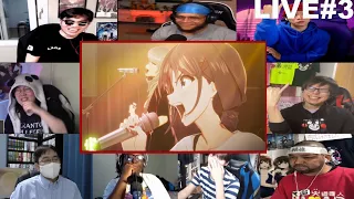 ガールズバンドクライ 「視界の隅 朽ちる音」 ライブシーン リアクション | GIRLS BAND CRY LIVE#3 Reaction Mashup