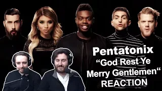 Singers Reaction/Review to "Pentatonix - God Rest Ye Merry Gentlemen"