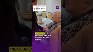 Abuelita con alzheimer reconoce a su bisnieta