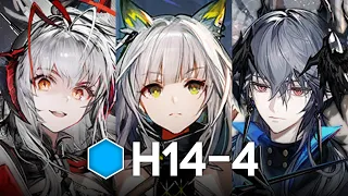 【Arknights】 Hunt the Lord of Fiends | H14-4 Boss Battle 3ops