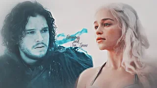 Jon & Daenerys// walk through the fire