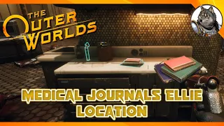 THE OUTER WORLDS - Medical Journals Ellie Location (Ship Decoration Item)