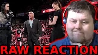 Stephanie McMahon Returns to emasculate Roman Reigns & Kurt Angle: 21/05/2018 : RAW Reaction