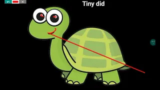 Tiny the turtle from white rose maths