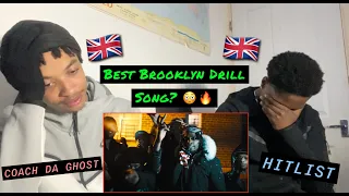 UK London Guys Reacts to - Coach Da Ghost - Hitlist 🇬🇧 (Reaction) | @bpm_prodz