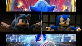 Lego Sonic the Hedgehog, Baseball scene comparison