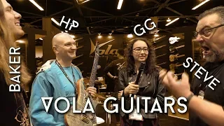 Vola Guitars with Baker, Steve and GG!!!