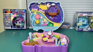 Satisfying Sound in unboxing Molang Theme Park Polly Pocket Playset #unboxing #molang #pollypocket