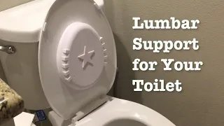 Throne Daddy Lumbar Cushion Makes Your Toilet Feel Like a Comfortable Chair