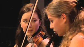 Lucie Horsch, Sonoko Miriam Welde - Bach Concerto for violin and recorder - 2nd & 3rd movements