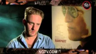 Ben Foster & Brie Larson on Rampart