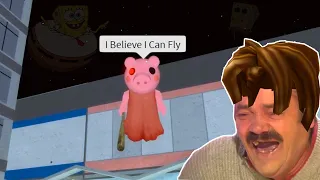 BEST ROBLOX PIGGY FUNNY MEME MOMENTS COMPILATION (FLYING PIGGY)