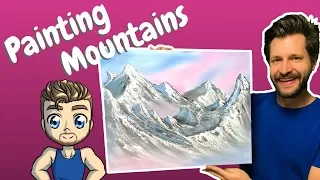 Painting Mountains with Oil for Beginners