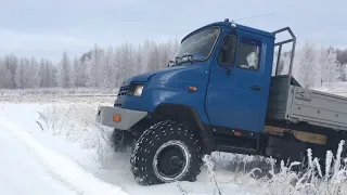 ЗИЛ бычок 4x4 полный привод газ 66 брдм