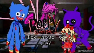 Poppy playtime react to Nightmare Huggy huggy and the hour of joy |Poppy playtime|