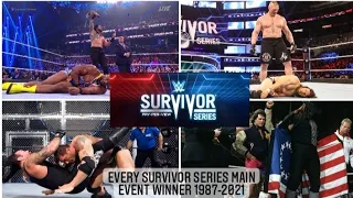 |Every Survivor Series Main Event Winner ( 1987-2021 )|Survivor Series| |Survivor Series Main Event|