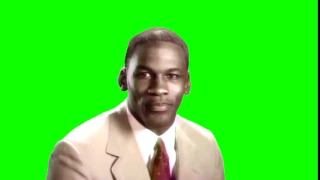 Michael Jordan Stop it get some help Green Screen