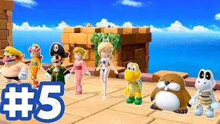 Mario Party Series Part 5 - Rosalina vs Wario vs Mario vs Peach #supermarioparty