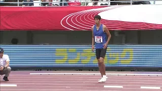 男子 走高跳 決勝3位 第101回日本陸上競技選手権大会