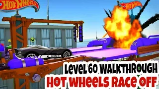 ALL HIGH 🔥SPEED🔥 CARS 😱 LEVEL 60 😱 WALKTHROUGH | HOT WHEELS RACE OFF - Hutch Games
