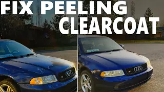 How To FIX Peeling Clearcoat!! | Major Cosmetic Improvements On The S4