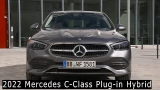 New 2022 Mercedes C-Class Plug-in Hybrid || Interior & Design and Charging // Selenite Grey Color