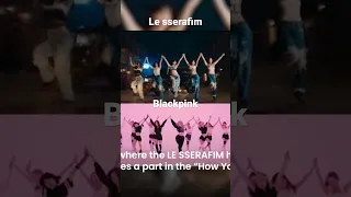 Wait Le sserafim copied Blackpink?!(I found this on yt) |K-POPeditz #lesserafim #copy #blackpink