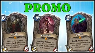 Hearthstone - 4 Promotional Legendaries!!