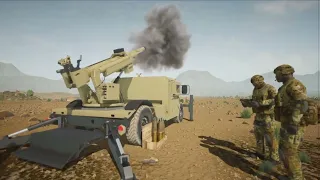 AM General 105mm Hawkeye - CGI