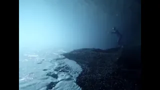 A river flowing under the waters of the Black Sea