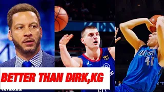 Chris Broussard Talks Jokic Being Ahead Garnet, Nowitzki, Barkley, Durant In The All Time List