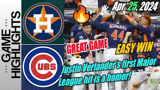 Astros vs Cubs [Highlights] Amazing Highlights | A HOMERUN boost the Astros to a comeback win 🌟🔥