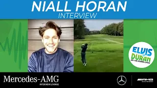 Niall Horan Golfs 'Best Drive Of His Life' On-Air With Elvis Duran | Elvis Duran Show