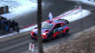 WRC Monte Carlo 2019 SS9/11 CRASH & ACTION